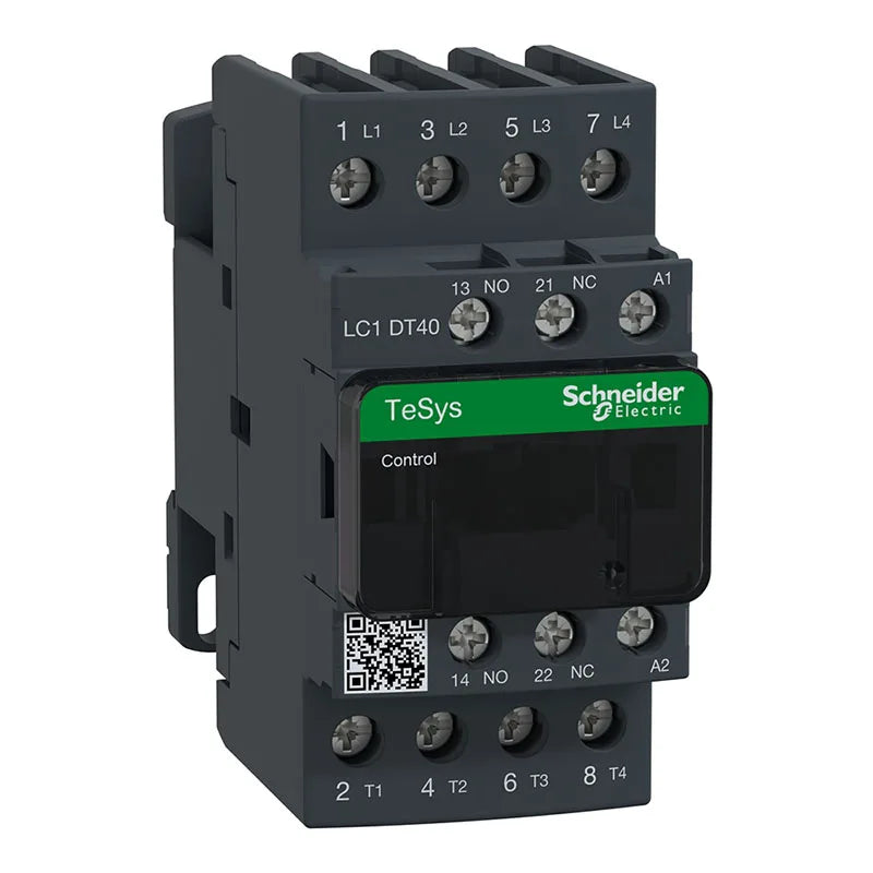 LC1DT series 40A 4-pole Black Schneider Contactor