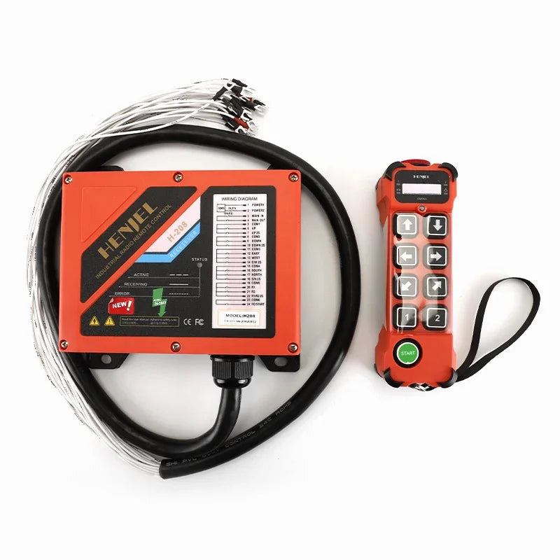 H208 Industrial Wireless Radio Crane Remote Control System