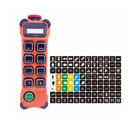 H208 Industrial Wireless Radio Crane Remote Control System