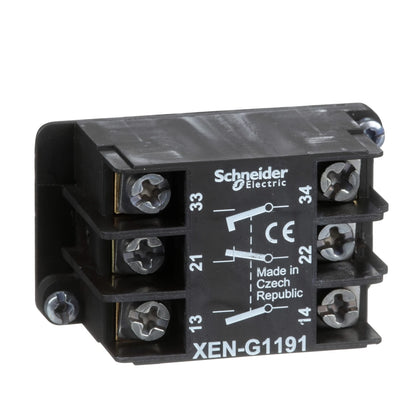 Schneider Double Pressure Contact Block XENG1191 - Set of 6 Contact Blocks