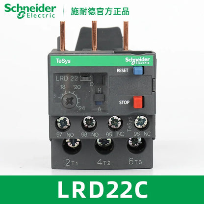 Schneider Electric relay LRD01/3/5/6/7/8/10/12/14/16/21/22/32C Thermal Overload Relay LAD7B106C