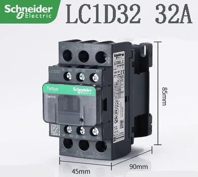 Three-Pole AC Contactors LC1D09-LC1D65A Schneider Range