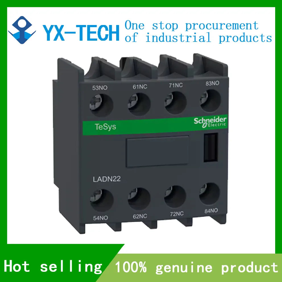 In stock LADN22 Schneider auxiliary contact block 2NO+2NC screw-clamps terminals