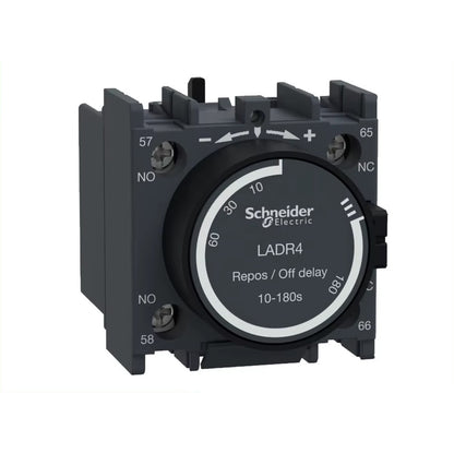 Time off delay auxiliary contact block 1NO+1NC screw clamp terminals